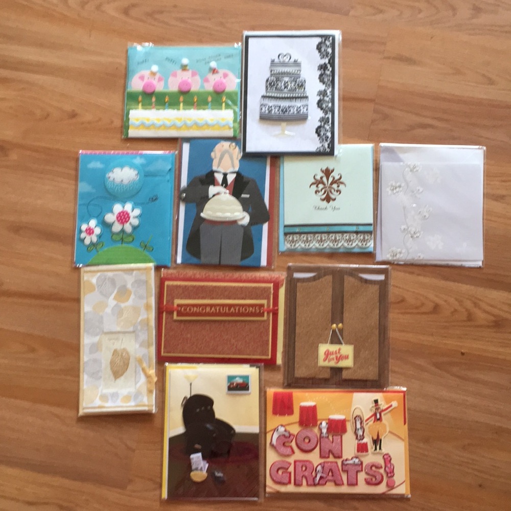 THIS ITEM IS SOLD, IPaper magic group  3D 11 cards with planner book